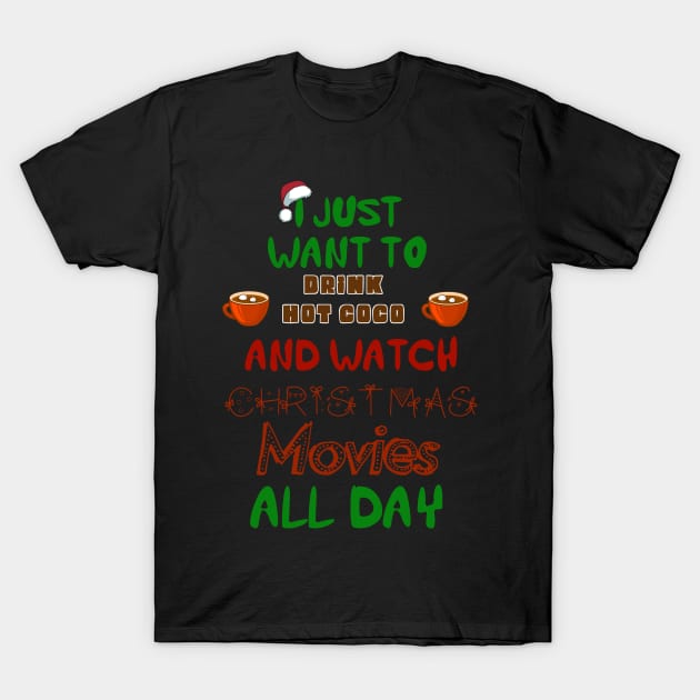 I want to drink hot coco T-Shirt by MidniteSnackTees